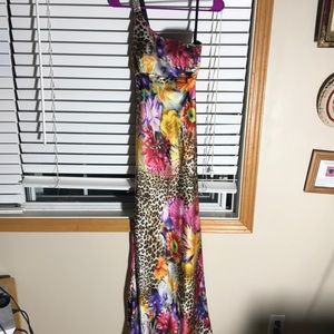 Designed long dress
